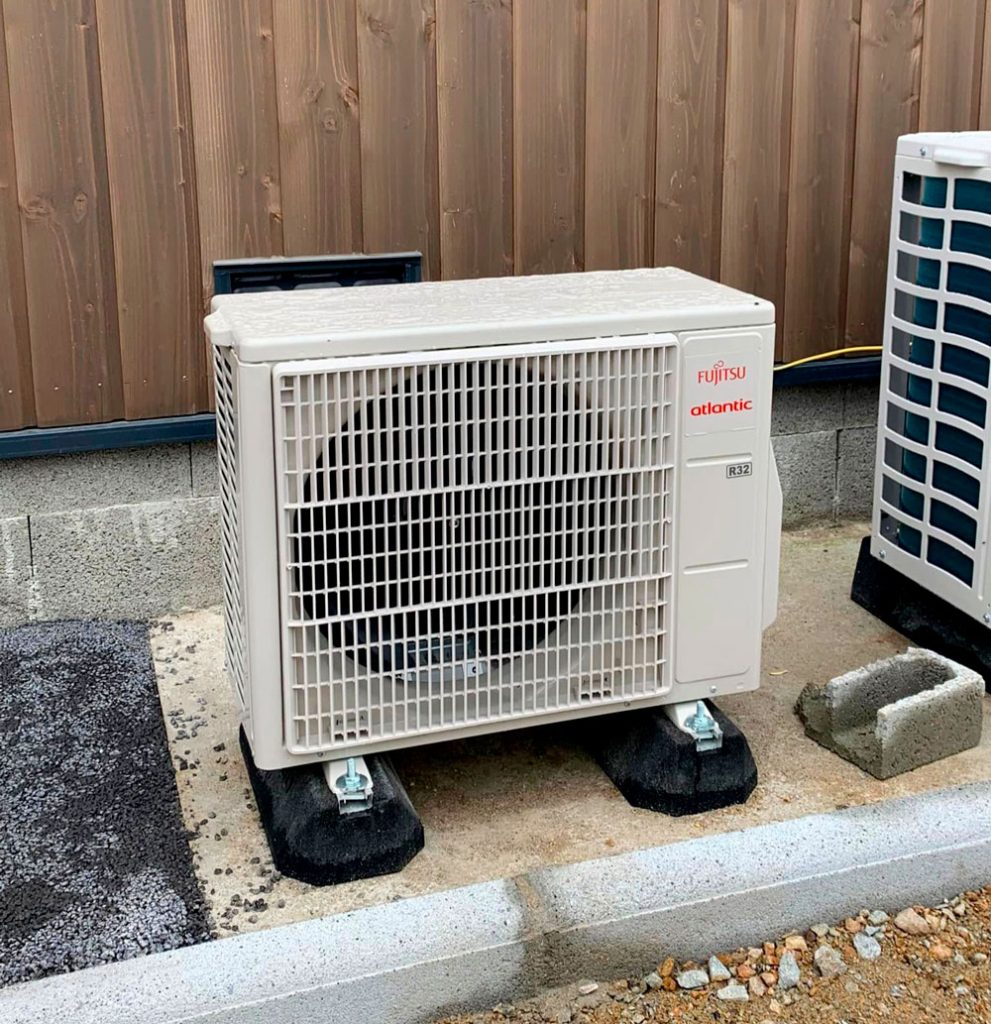 le guillant électricité chauffage et climatisation bloc pompe à chaleur unité extérieure