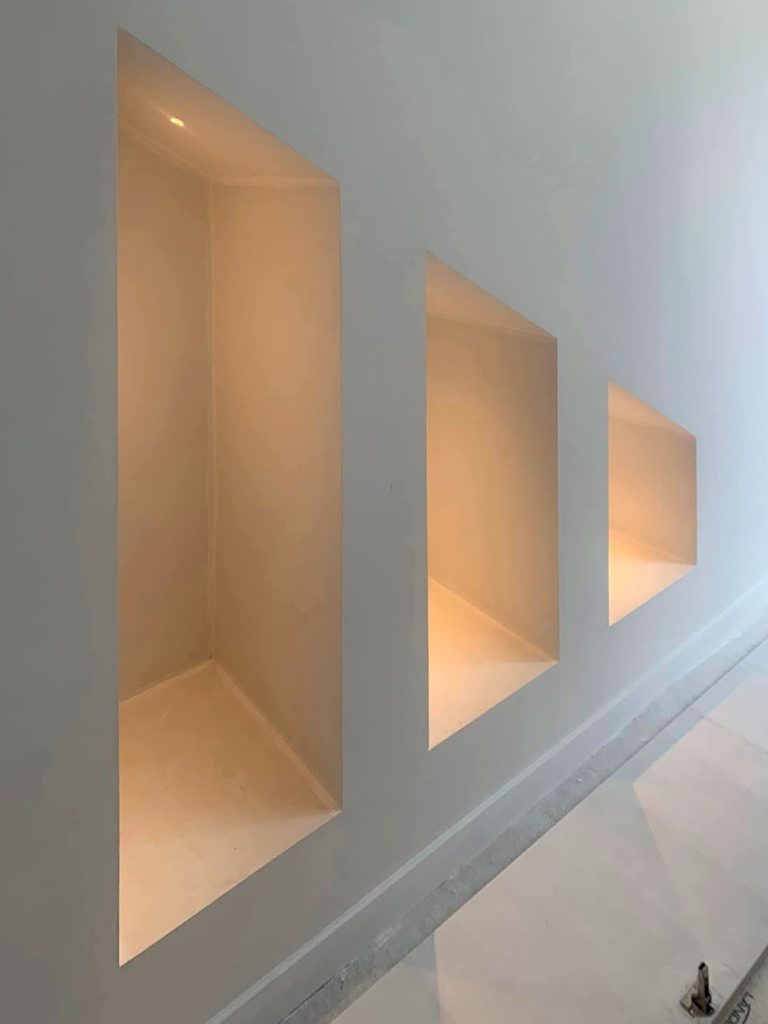 le guillant électricité éclairage de trois niches