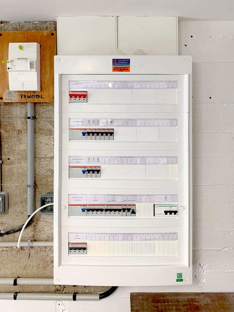 le guillant électricité tableau électrique neuf