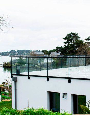 le guillant électricité maison bord de mer Morbihan éclairage extérieur