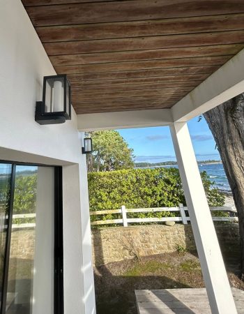 le guillant électricité éclairage extérieur porche